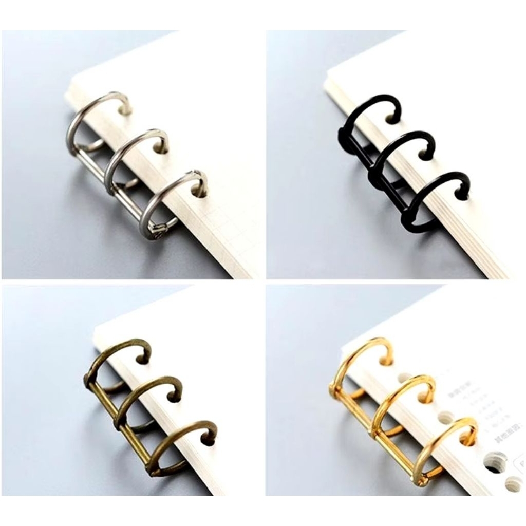 

Zona - Ceban Ring Binder 3 Lubang Klip Buku Ring Menu Ring Binder Besi