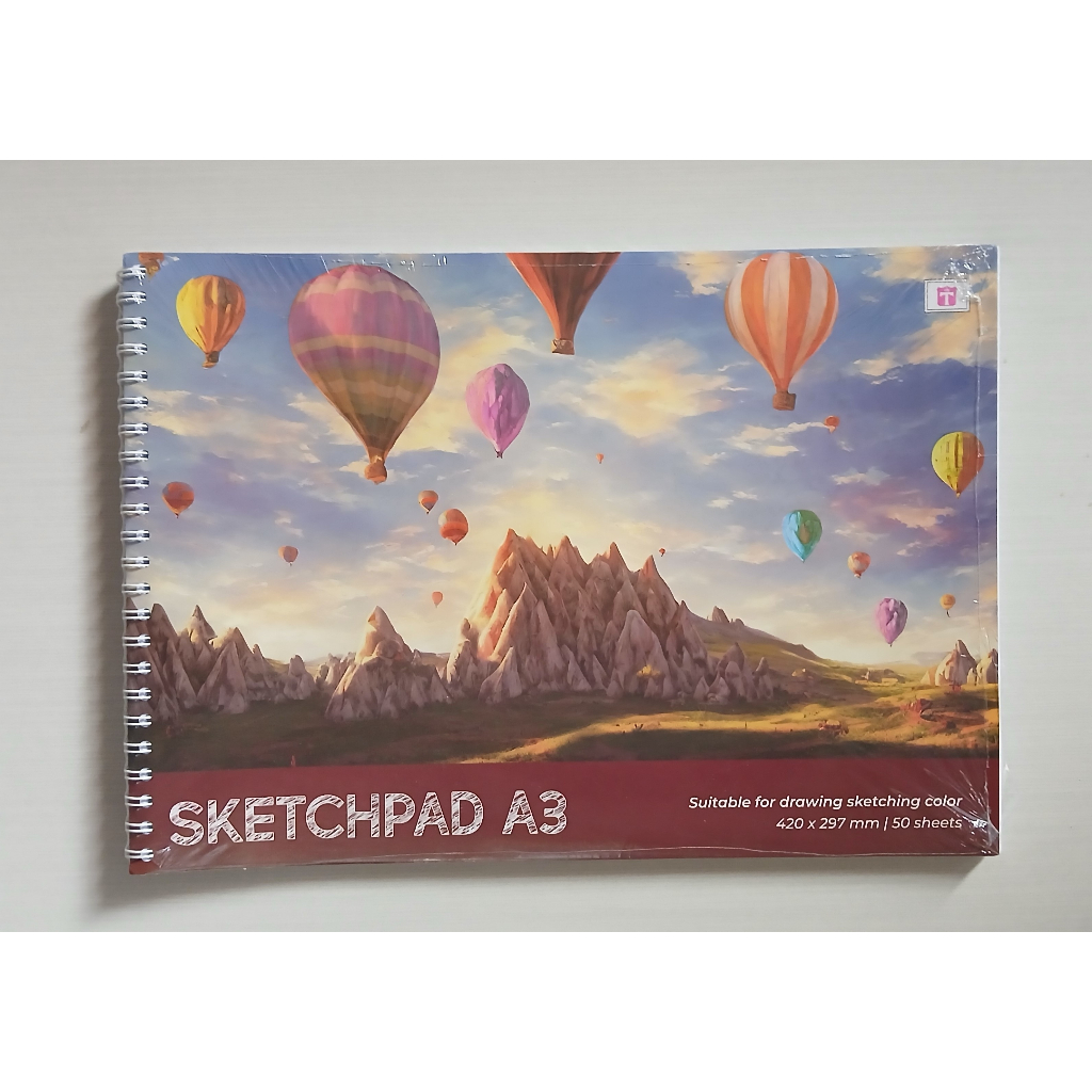 

RB Sketchbook A3 buku gambar tebal ukuran A3 50 Lembar