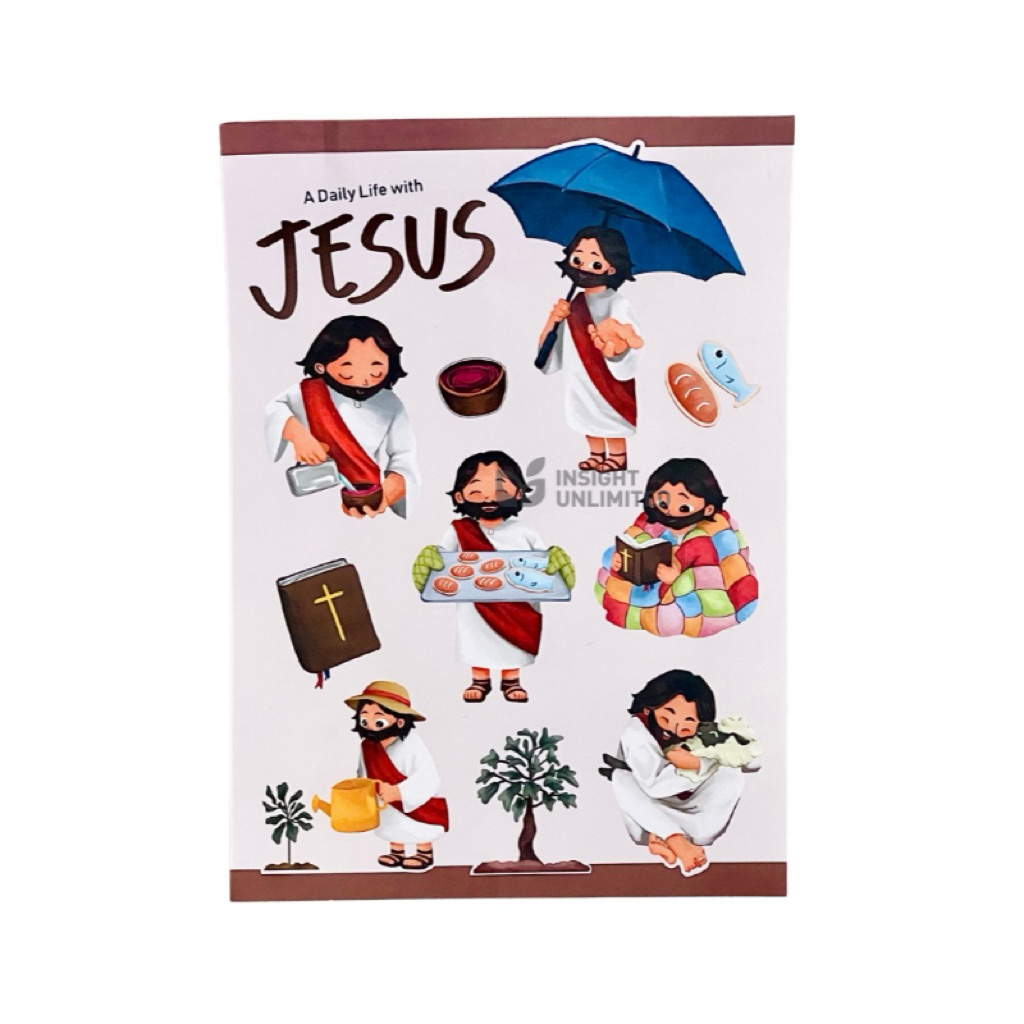 

Sticker Character Jesus Gemoy Stiker Tumbler Laptop Handphone