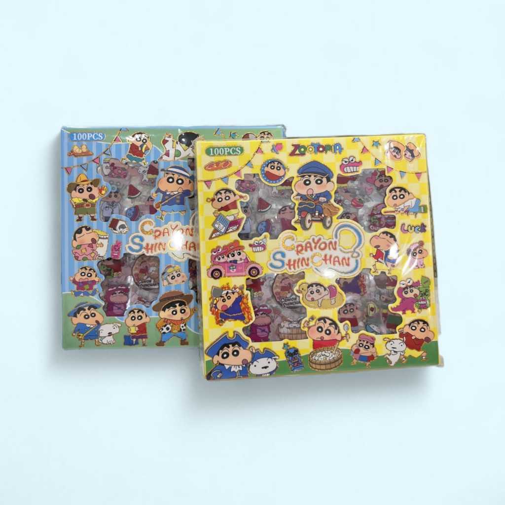 

STICKER SINCHAN/ CRAYON SHINCHAN CUTE STIKER 100PCS/ 100 LEMBAR STICKER ANTI AIR MOTIF SINCHAN/ STICKER LUCU DEKORASI BUKU GELAS STIKER