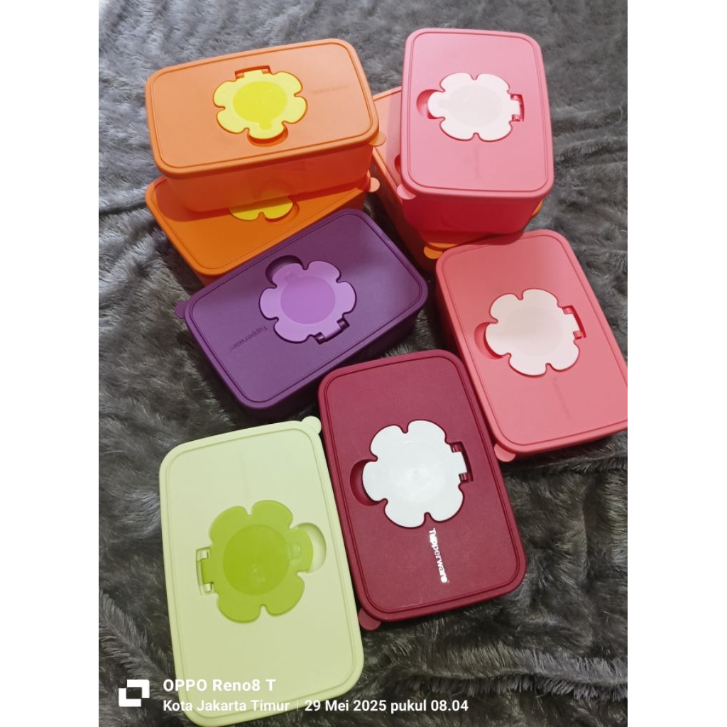 Tupperware tissue box