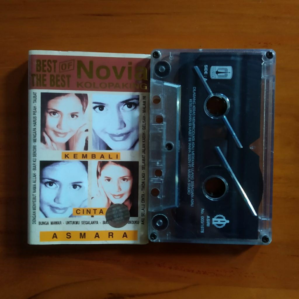 Kaset Pita Novia Kolopaking Best of the Best