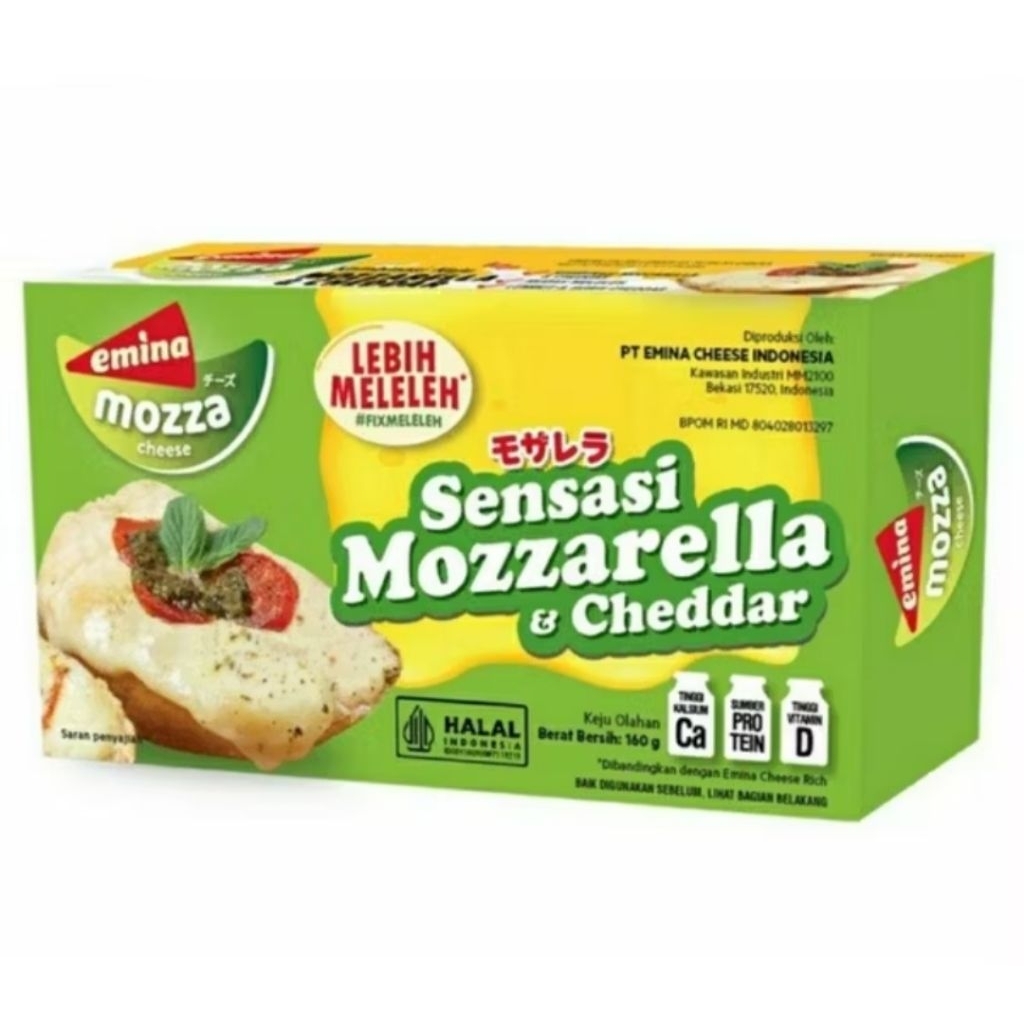 

emina mozza & cheddar 160gr