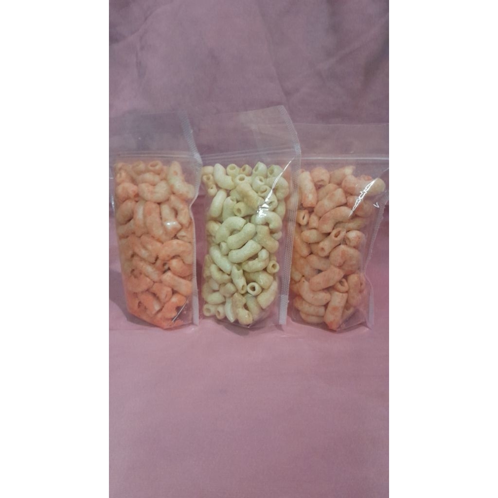 

Makaroni Mekar 50g 5 Varian Rasa Original, Keju, Bbq, Balado, & Jagung Bakar