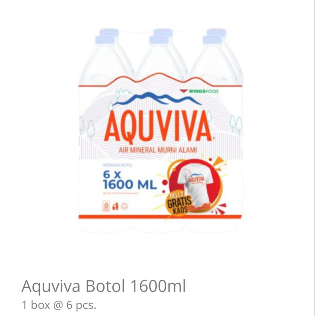 

AQUVIVA kemasan 1600ml