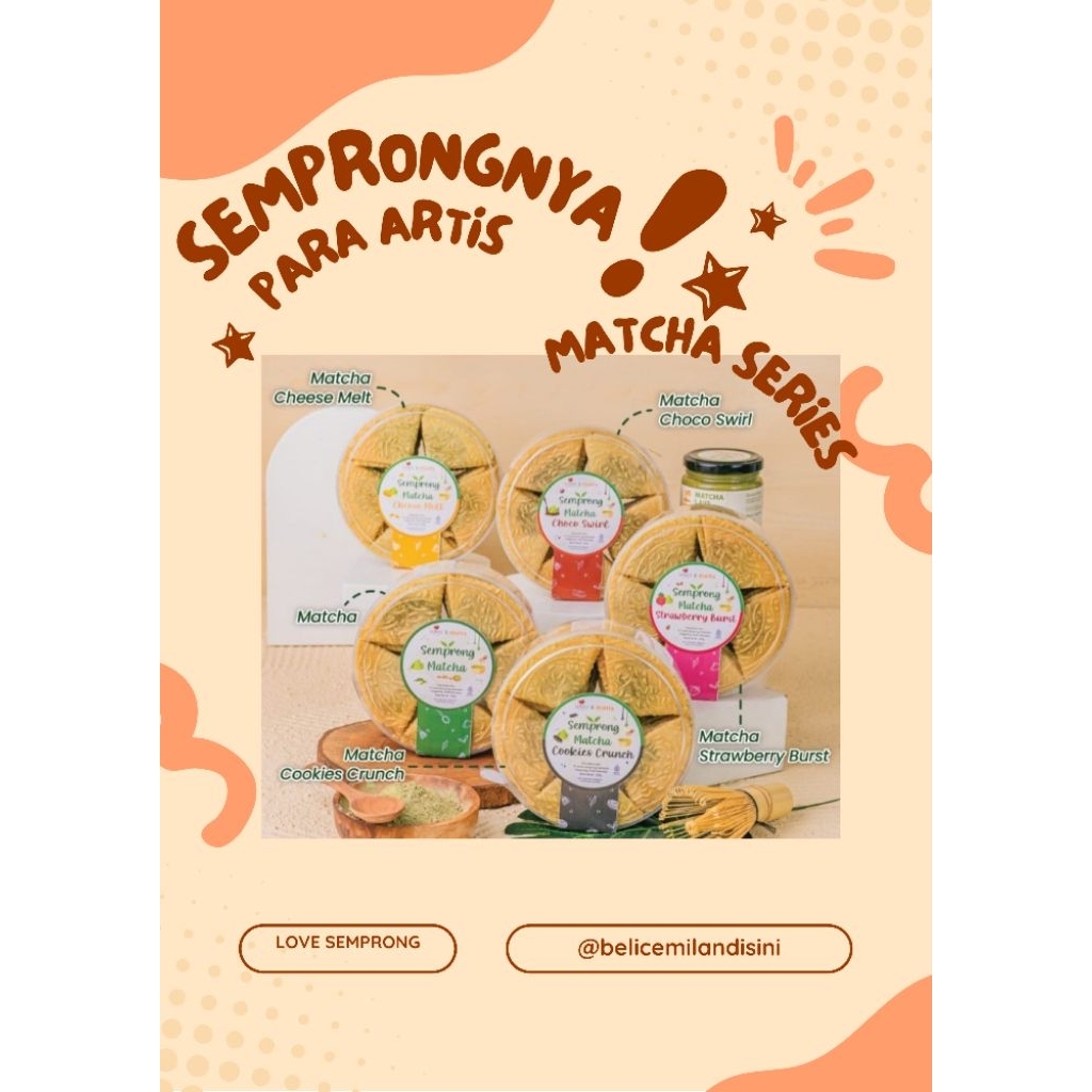 

Love Semprong New Matcha Series Viral