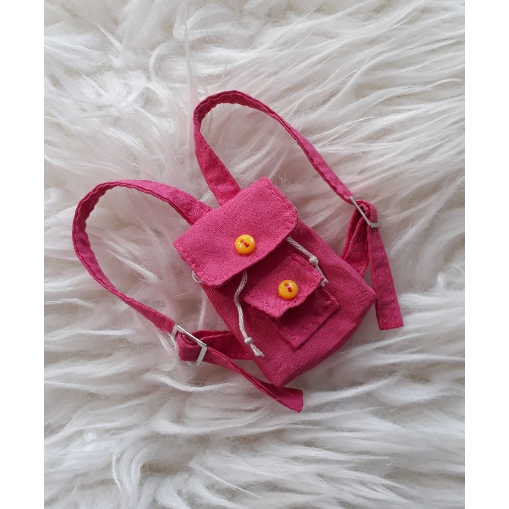 PO CUSTOM backpack untuk barbie/blythe/lica
