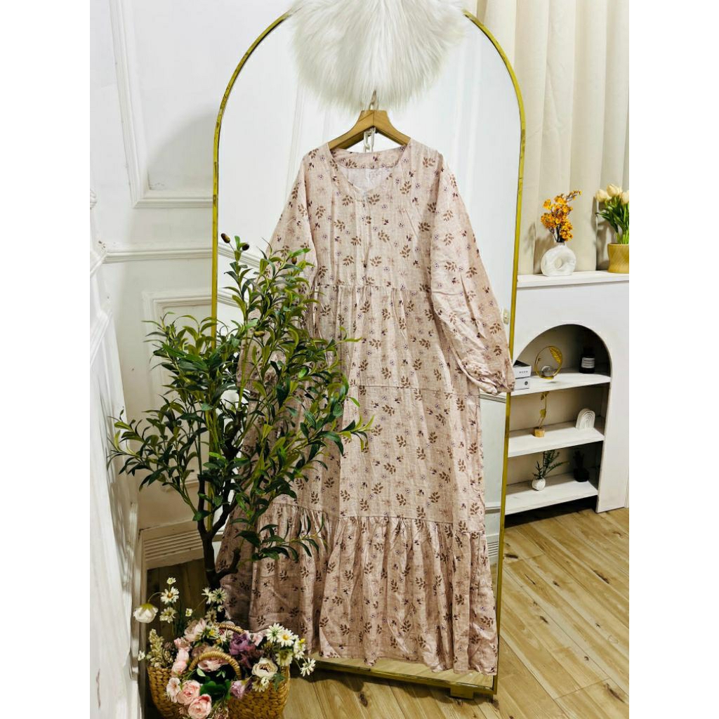 GAMIS CANDA BAHAN ADEM | GAMIS HARIAN ADEM BUSUI