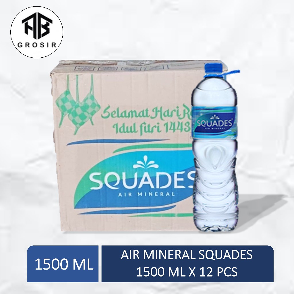 

Squades Air Mineral 1500 ML X 12 Pcs