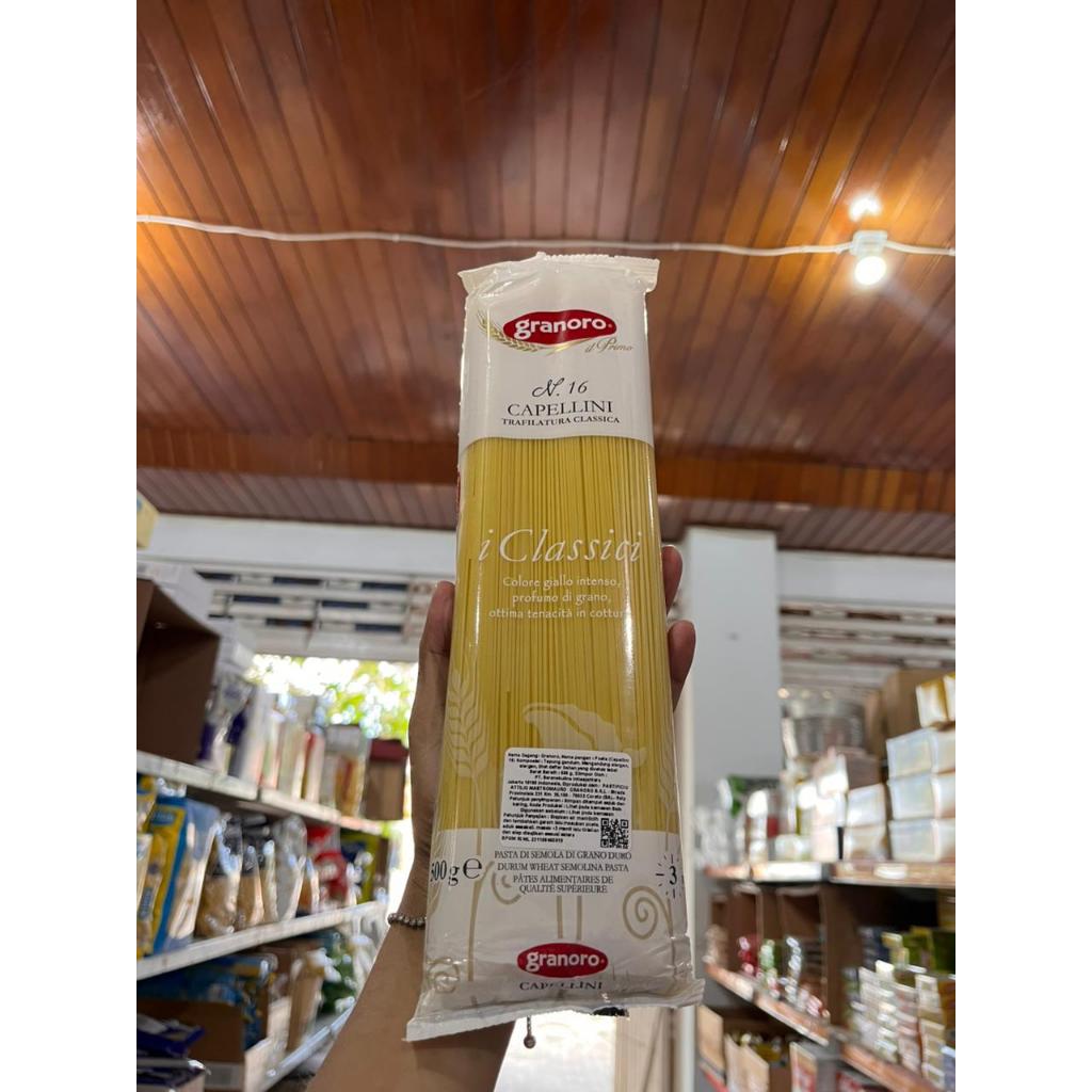 

Pasta Capellini Granoro / Capellini Pasta Granoro - 500 Gram