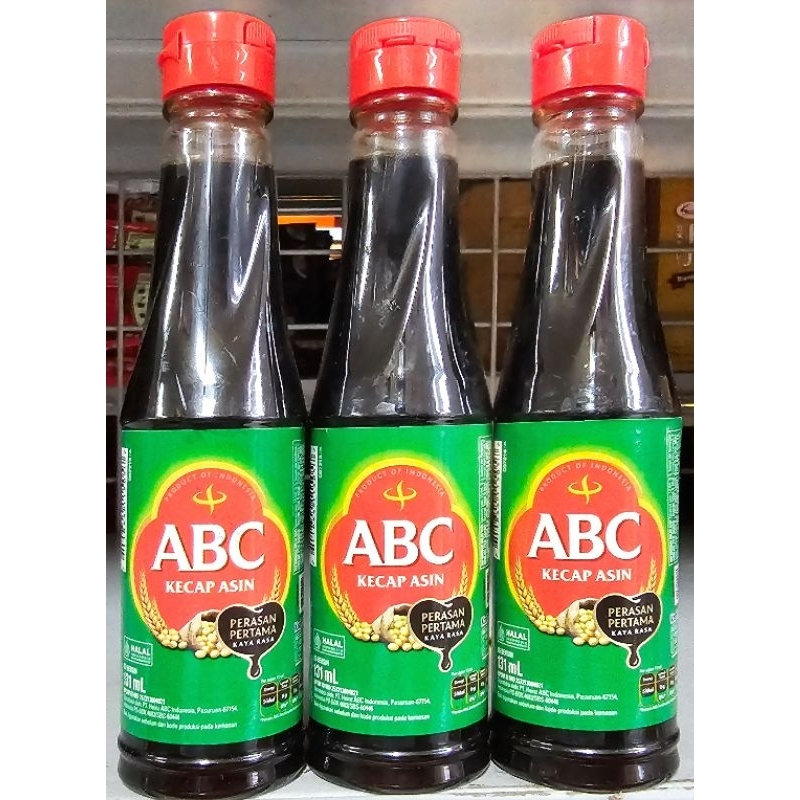 

Kecap Asin Abc 135 ml ( kemasan botol)