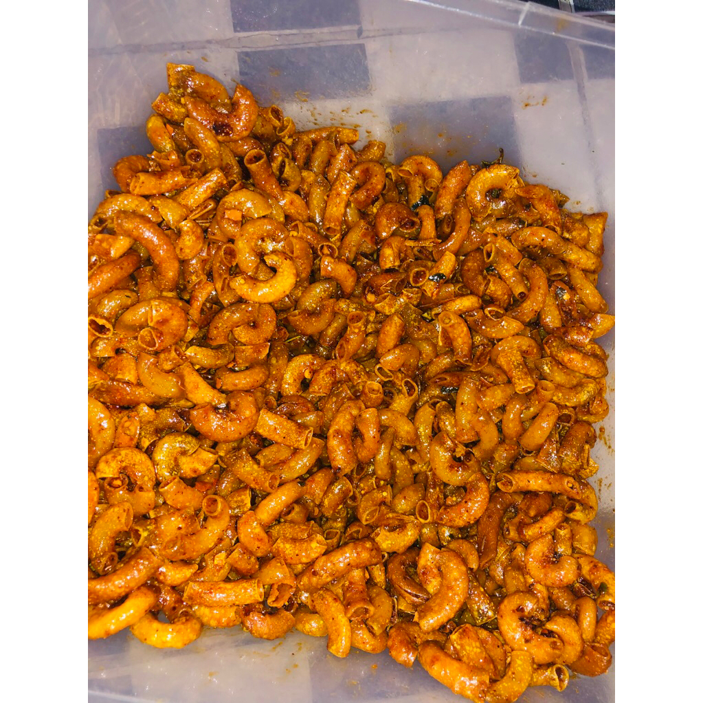 

Makaroni cikruh pedas nampol daun jeruk 250gr