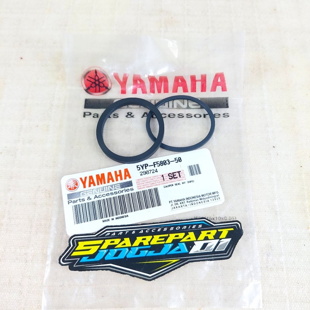 Sil Seal Piston Kaliper Caliper Depan Mio Smile Soul Fino Karbu ASLI ORIGINAL YAMAHA 5YP-F5803-50