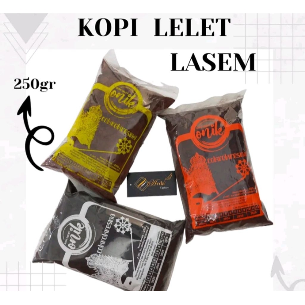 

Kopi Lelet Cokro Kresno 250 Gram Khas Lasem Rembang Coffee