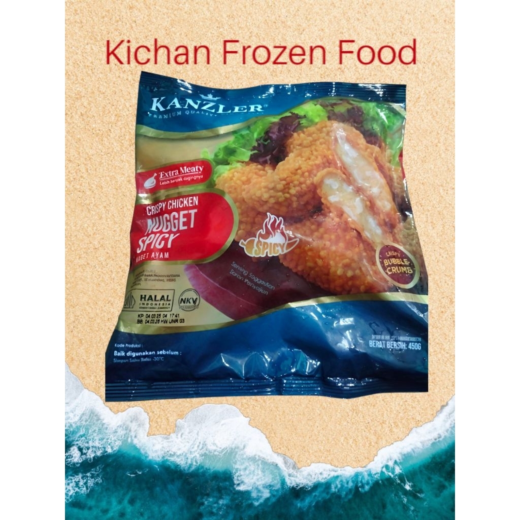 

Kanzler Crispy Chicken Nugget Spicy 450g
