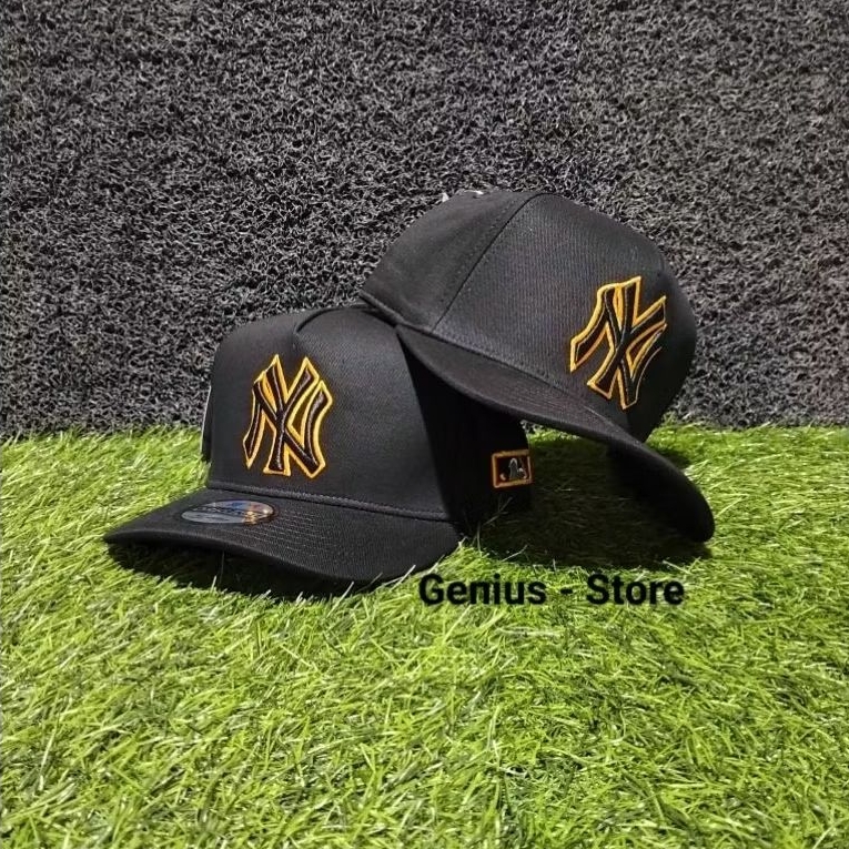 YN Black List Gold Topi Premium Topi  MLB High Quality