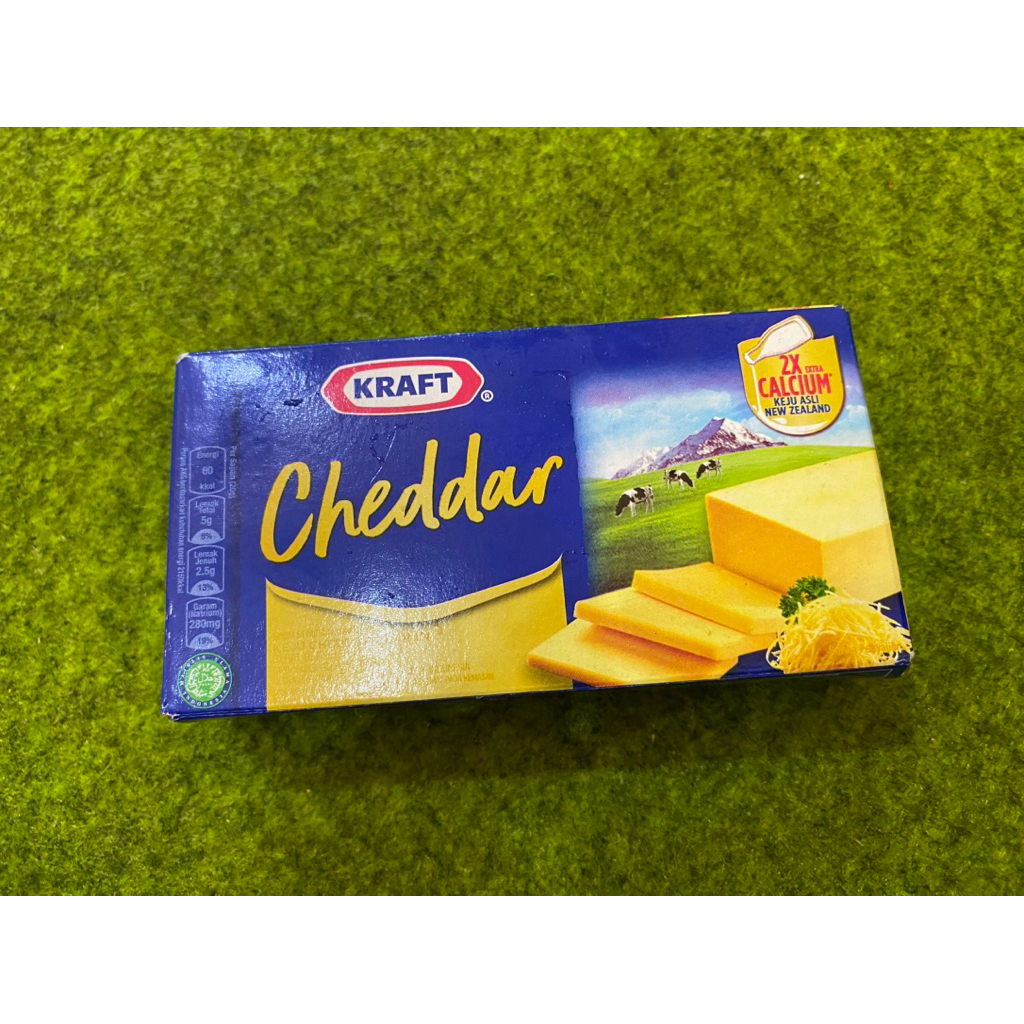

Keju Cheddar Kraf 150gr