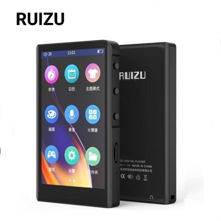 MP4 / MP3 BLUETOOTH RUIZU H9 MUSIC PLAYER 16GB Touch Screen Ruizu H9 Pemutar Musik