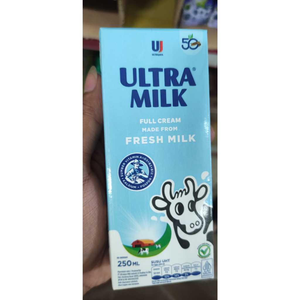 

Ultra Milk Plan Putih 250ml - Susu Ultra Milk Plan Putih 250ml