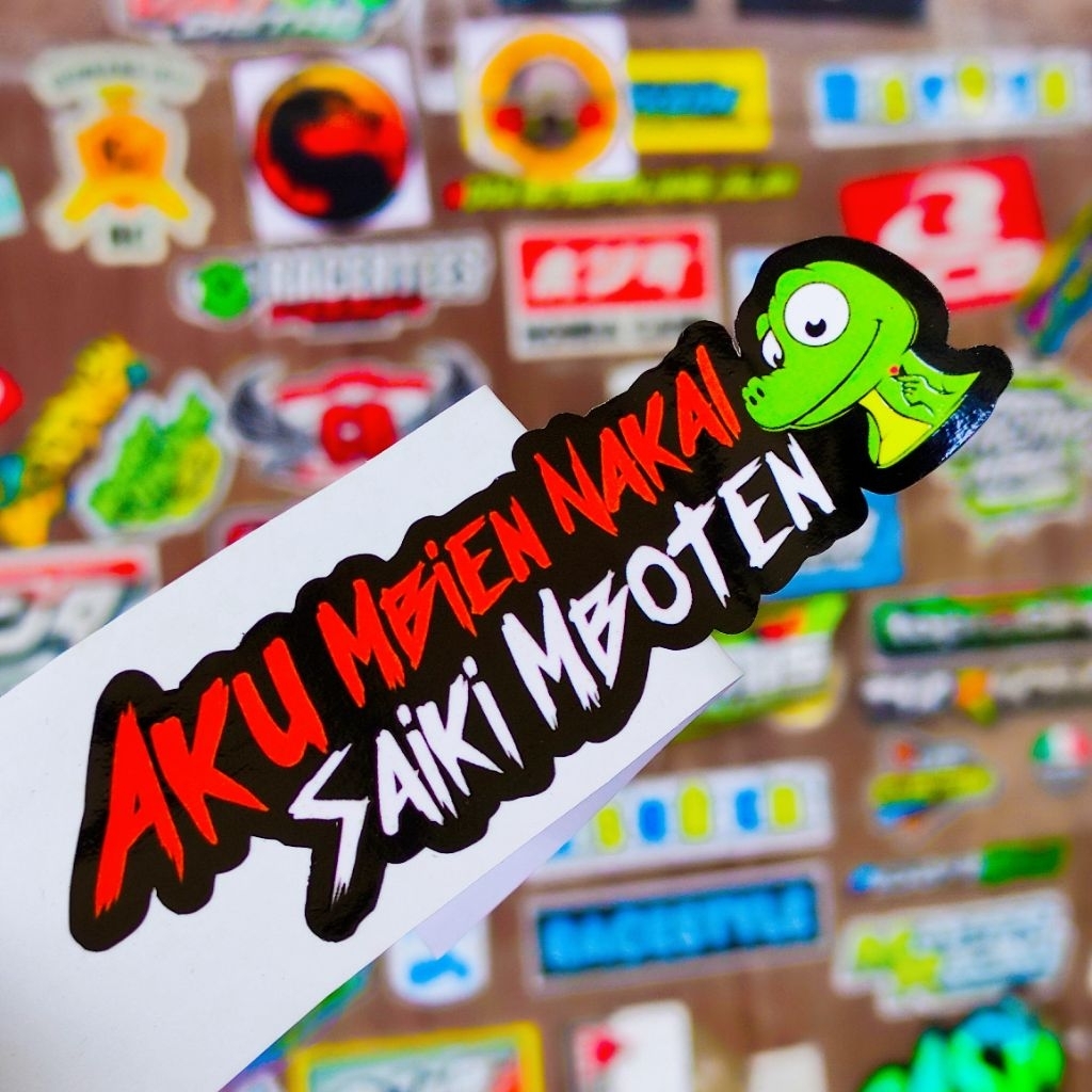 

stiker saiki aku nakal saiki MBOTEN
