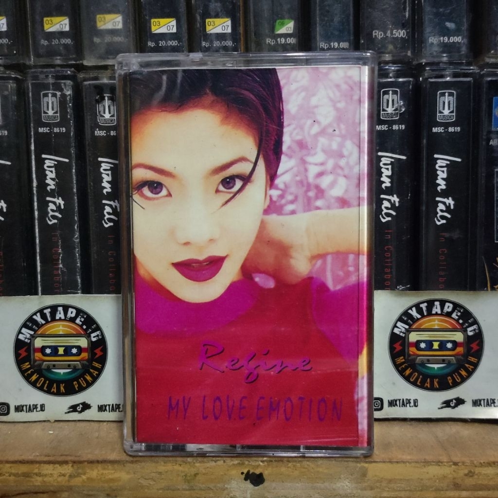 Kaset Pita - Regine - My Love Emotion - Radio Tape - Kaset - Radio - Pemutar Kaset - Retro - Classic