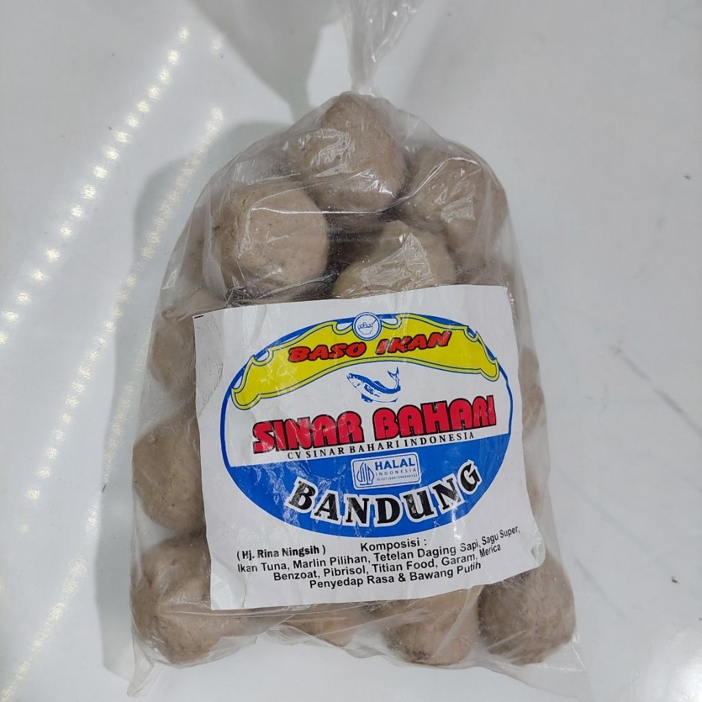 

BASO IKAN SINAR BAHARI Putih/ sinar bahari /baso ikan