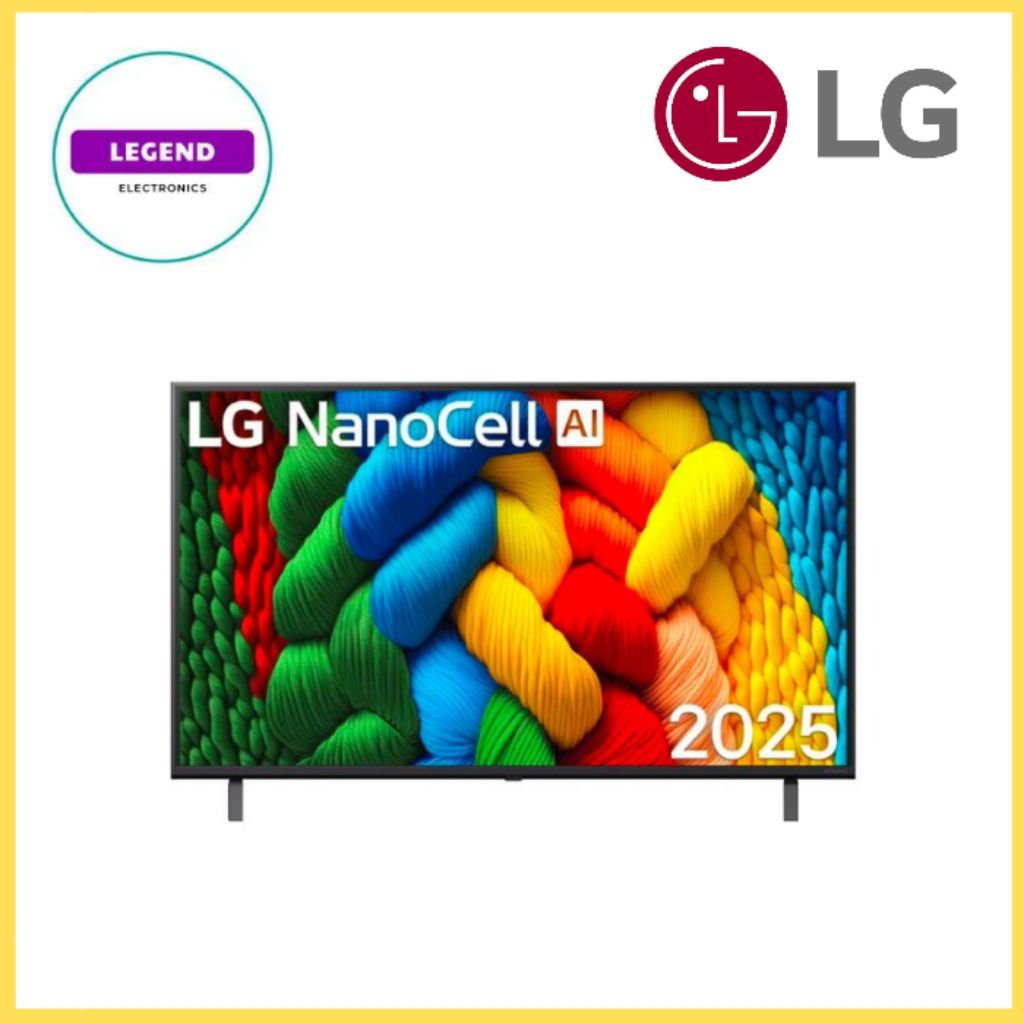 LG 86NANO80 SMART TV 4K (86INCH) LG NANO CELL AI NANO80 2025
