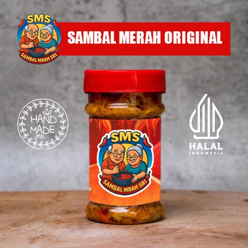 

Sambal Botol Instan Merah Original Pedas Gurih Dahsyat Berat 150gr