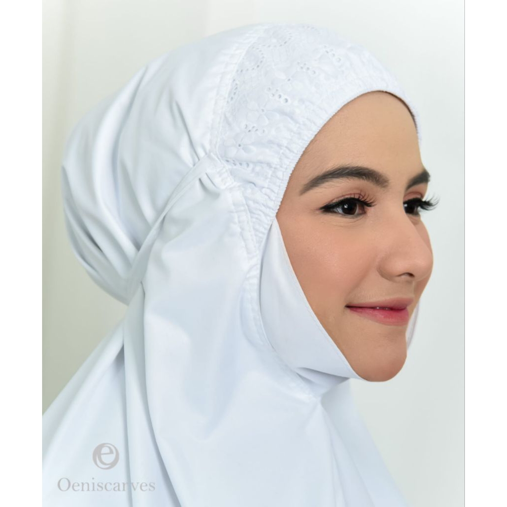 Mukena Siti Khadijah Penutup Dagu