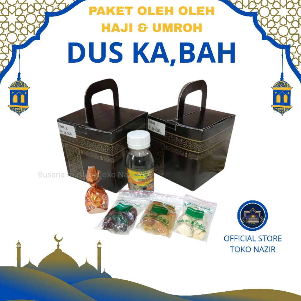 

Nazir - Paket Oleh Oleh Haji Umroh | Gift Haji | Souvernir Haji