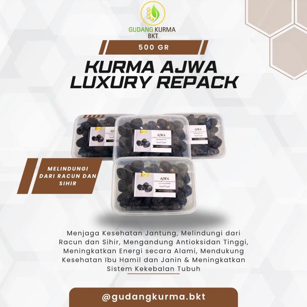 

KURMA AJWA MADINAH 500g