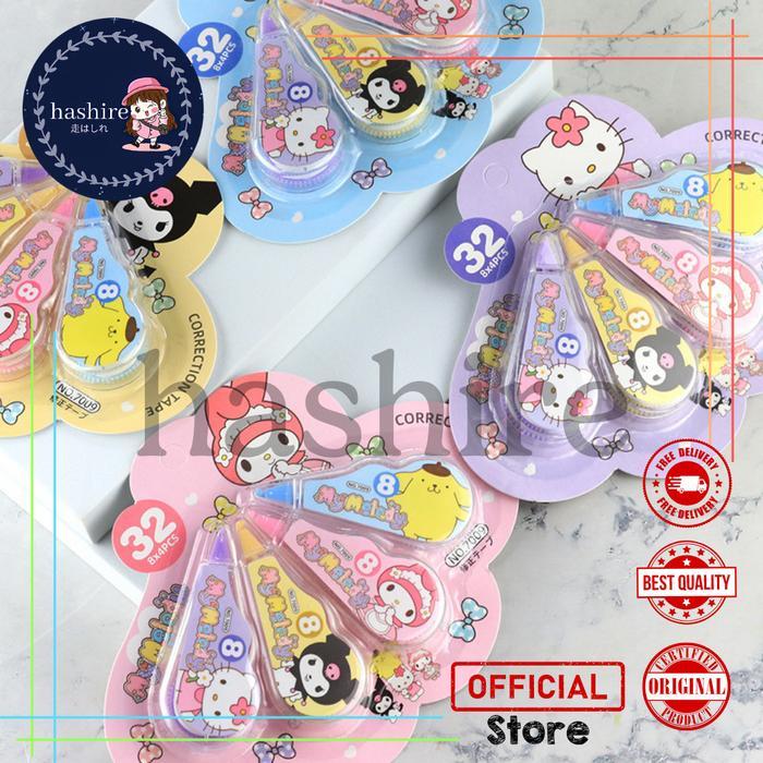 

Correction Tape 4in1 SANRIO 7009 / Correction Tape Fancy 4in1