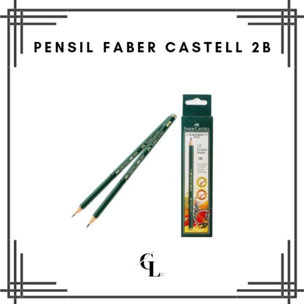 

Pensil Faber Castell 2B - Harga Per Pack