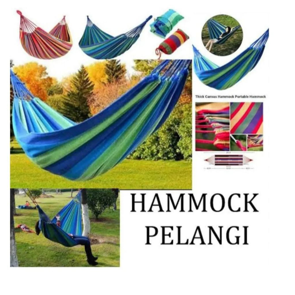 Hammock ayunan pelangi