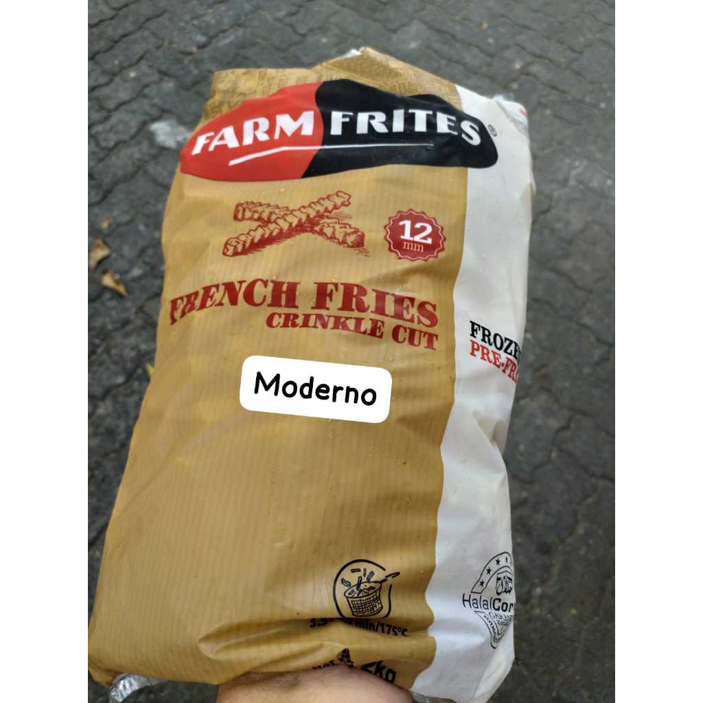 

French Fries Farm Frites Crinkle Cut 12mm 2 Kg