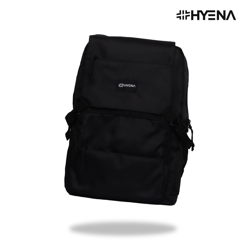 Diskon Gede Hyena KK35  Backpack Tas Kuliah Polos Pria Wanita Ransel Sekolah SMP SMA