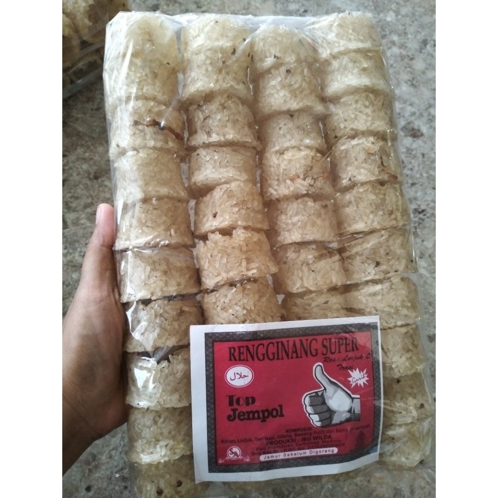 

rengginang lorjuk n terasi jumbo