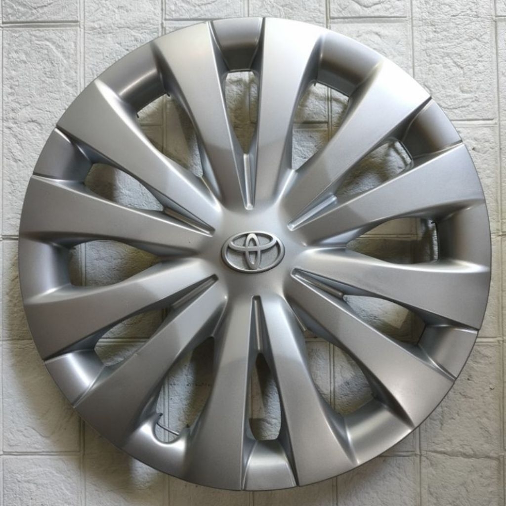 cover tutup velg wheel dop toyota yaris ring 14 original second
