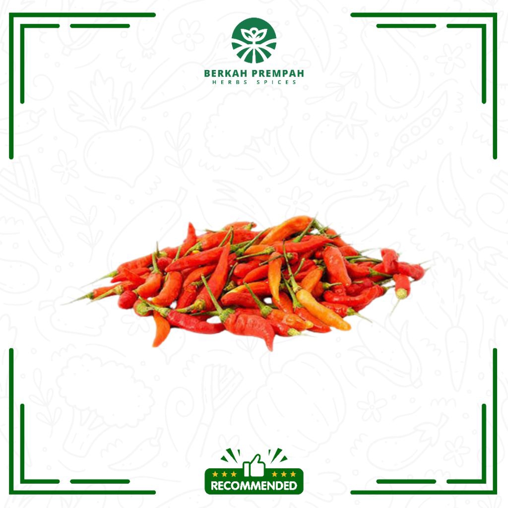 

Cabe rawit merah segar - 250gr Berkah prempah