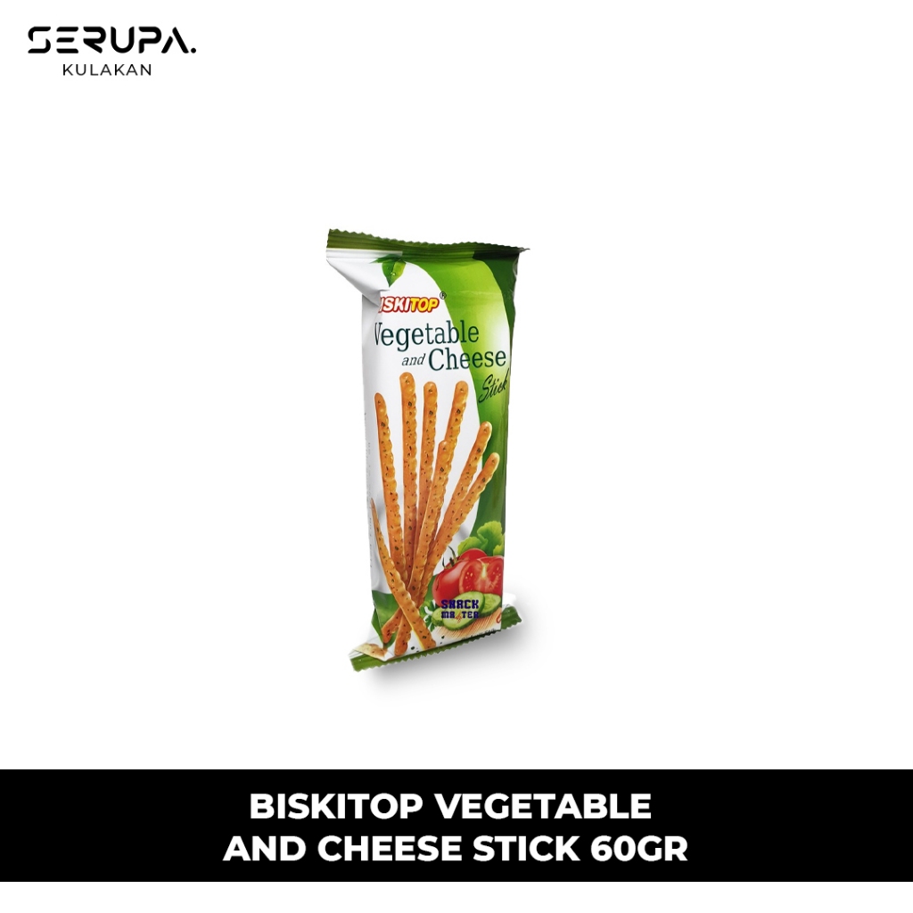 

Biskitop Vegetable Cheese Stick – Snack Keju Sayur Renyah & Lezat