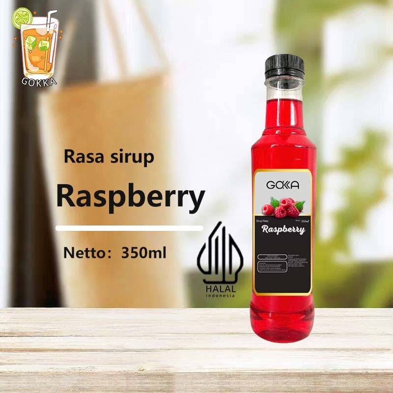 

GОKKA Syrup / Raspberry Flavoured Sirup / Sirup Raspberry 350ML International Halal