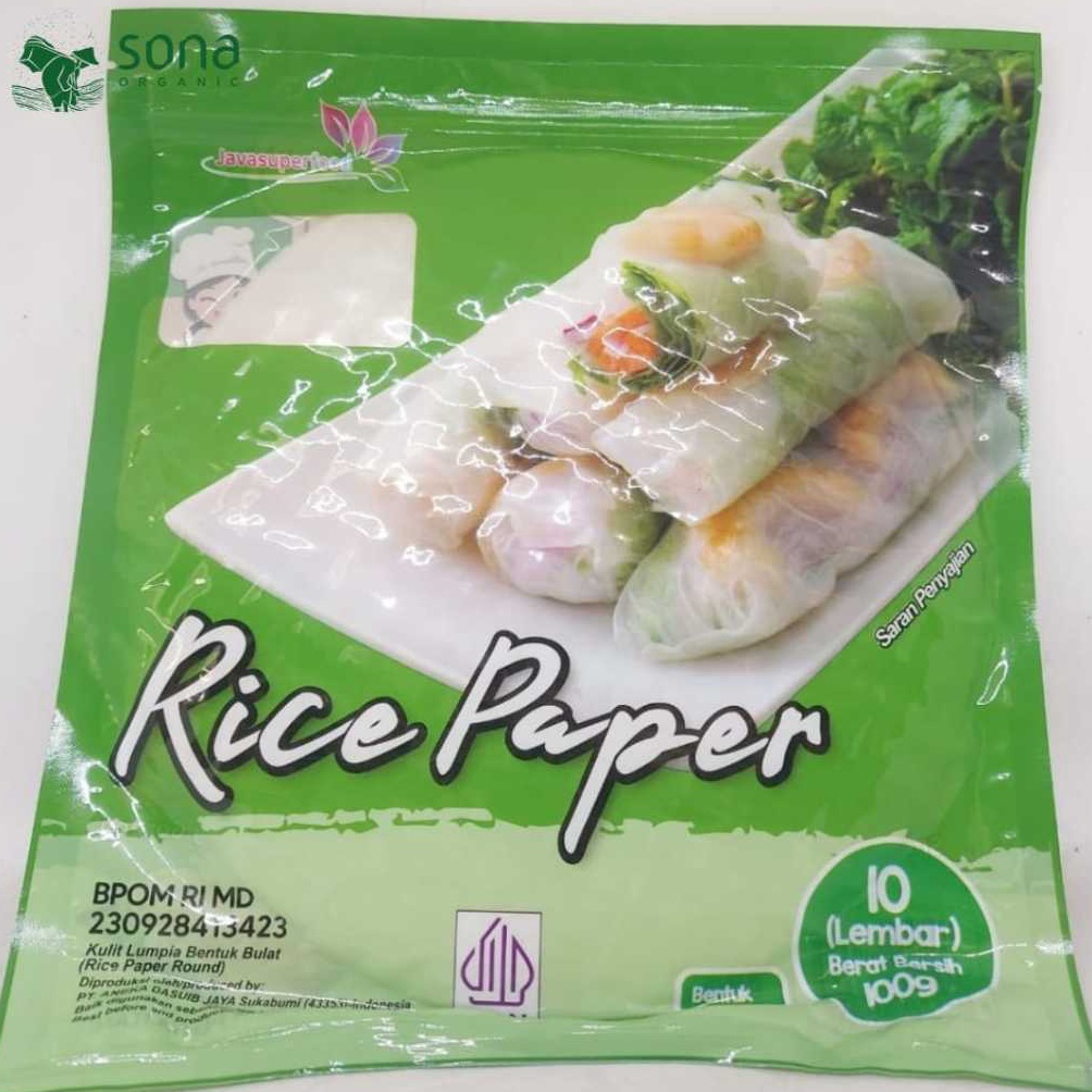 

Lagi Bagus Kulit Lumpia Vietnam Rice Paper Bulat 1g Java Super food