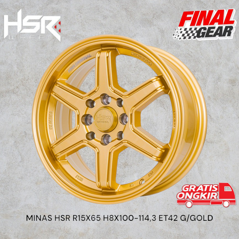 velg racing hsr minas ring 15 cocok buat mobil agya calya yaris avanza xenia veloz dll