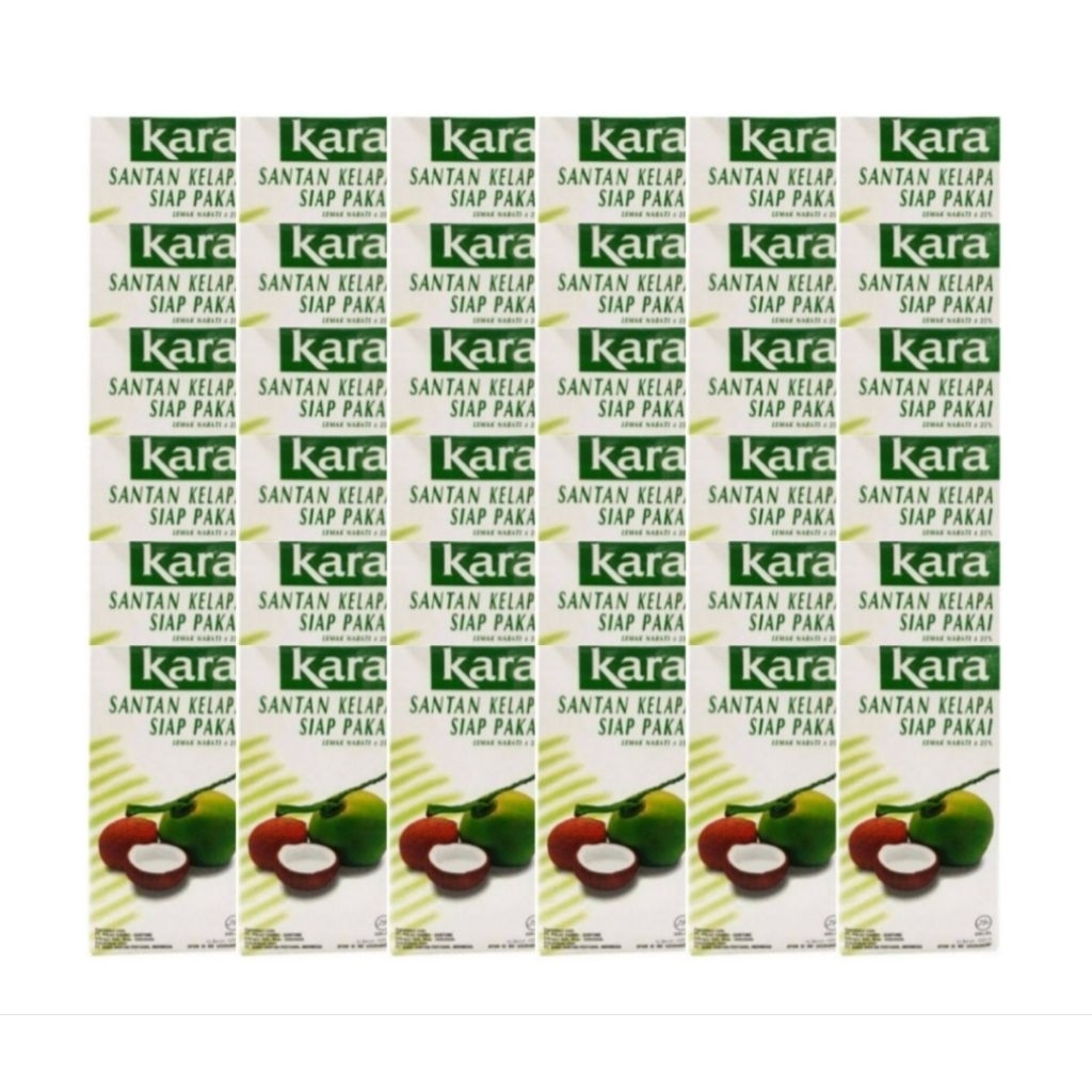 

Kara Santan Kelapa Asli Coconut Cream 36 x 1000 ml