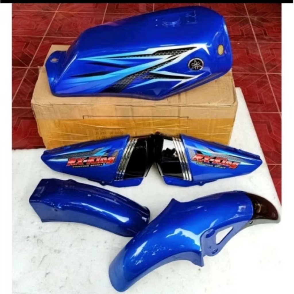 Paket komplit tangki RX KING RX King paket bodi fullset tangki rx king biru tahun 2005