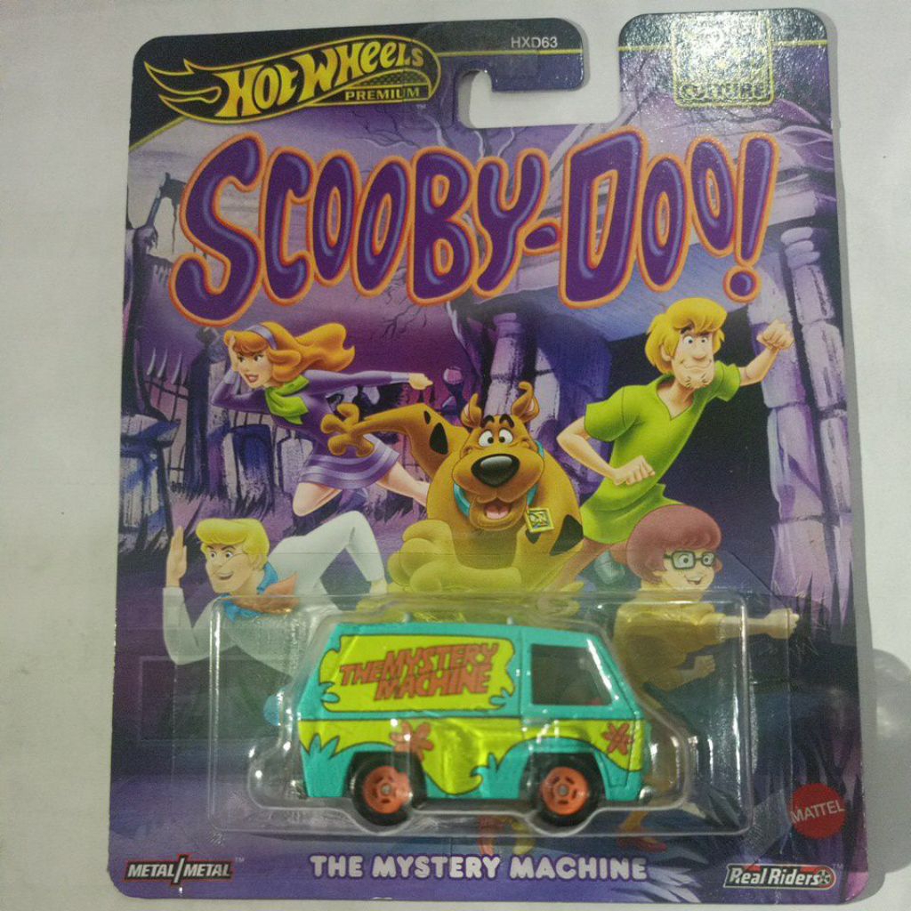 HW Scooby - doo _ The Mystery Machine (ban karet n Base besi)