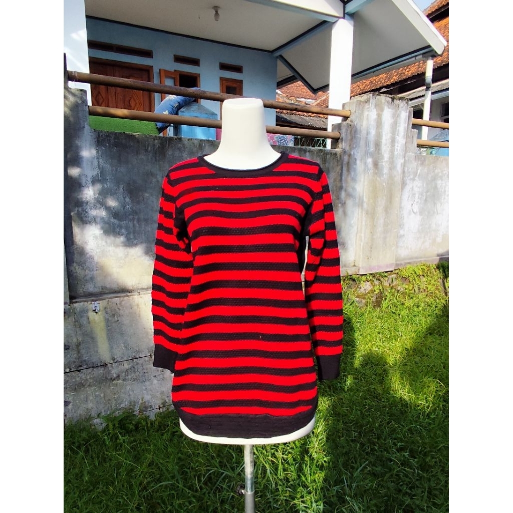 Preloved rajut motif salur