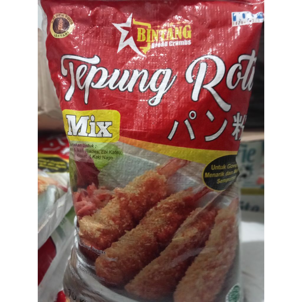 

Tepung Roti Mix kemasan 1Ball isi 10kg berat