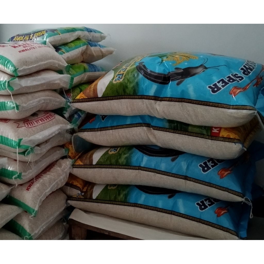 

Beras campur kemasan 25 kg