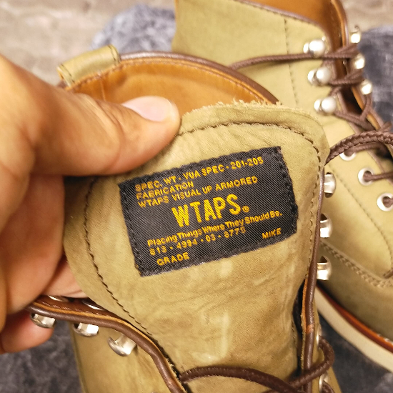 WTAPS Plain Toe Nubuck 14S/W (Paraboot Visvim Kapital Redwing Loake Crockett Jones Church's Grenson 